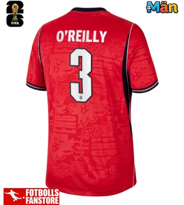 England Nico O'Reilly #3 Bortatröja VM 2026 Kortärmad